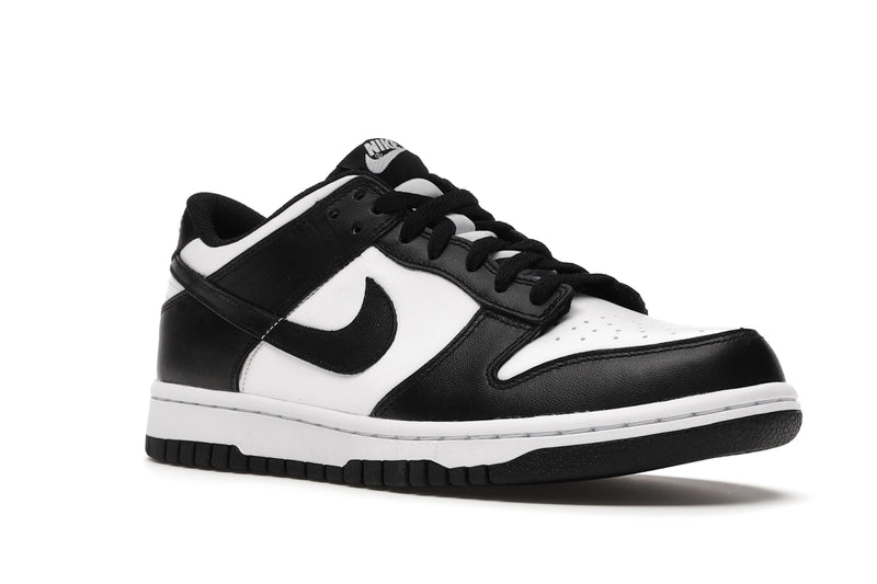 Nike Dunk Low Retro White Black (GS) - White/Black-White - CW1590-100 - 04