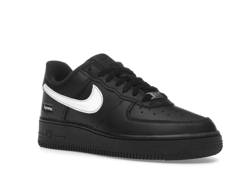 Nike Air Force 1 Low Supreme Black White - Black/White/Black - CU9225-002 - 04