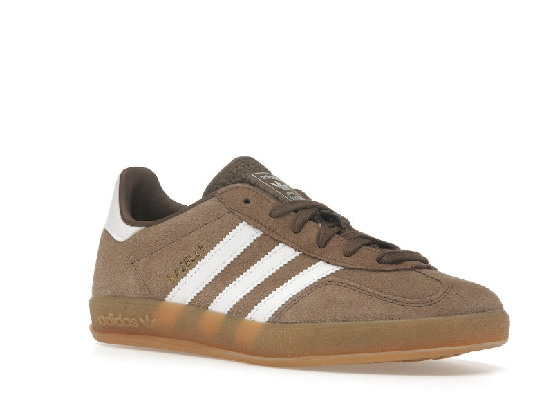 adidas Gazelle Indoor Earth Strata White Gold Metallic - Earth Strata/Cloud White/Gold Metallic - JQ0175 - 04