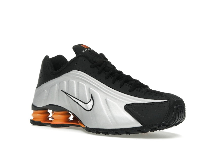 Nike Shox R4 Bright Mandarin - Black/Vast Grey/Bright Mandarin/Metallic Silver - HQ1988-003 - 04