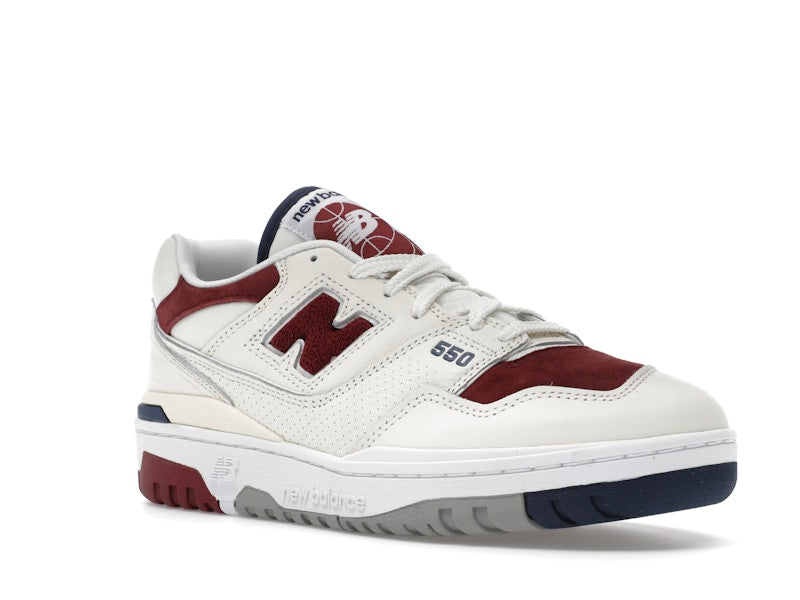 New Balance 550 Maroon Navy - White/Maroon/Navy - BB550VRC - 04