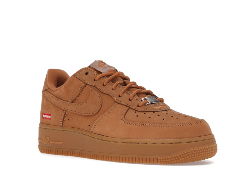 Nike Air Force 1 Low Supreme Flax - Flax/Flax-Gum Light Brown - DN1555-200 - 04