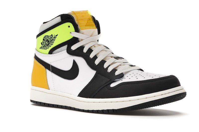 Air Jordan 1 Retro High White Black Volt University Gold - White/Black-Volt-University Gold - 555088-118 - 04