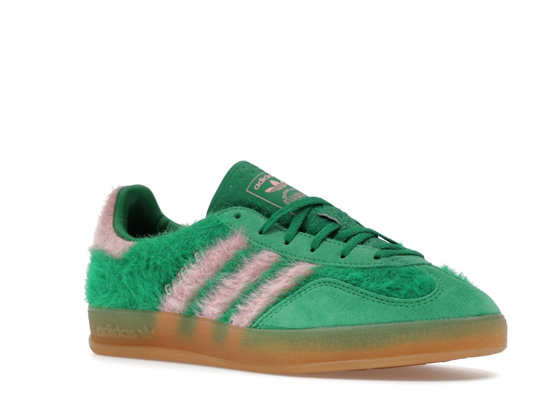 adidas Gazelle Indoor Green Glow Pink (Women's) - weergave 5