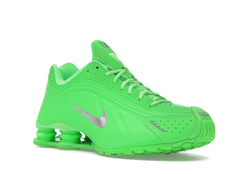 Nike Shox R4 Green Strike - Green Strike/Metallic Silver - HV0839-398 - 04