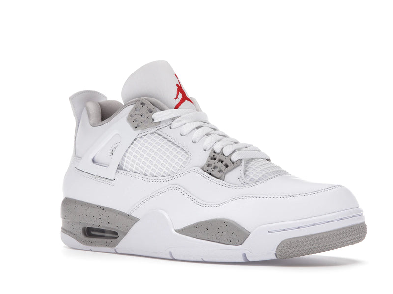Air Jordan 4 Retro White Oreo (2021) - White/Tech Grey-Black-Fire Red - CT8527-100 - 04