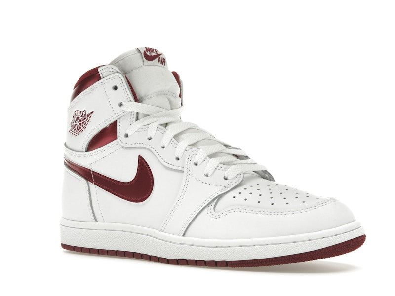 Air Jordan 1 Retro High 85 OG Metallic Burgundy - White/Team Red/White - BQ4422-161 - 04