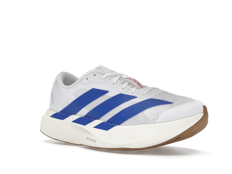 adidas Adizero Evo SL White Royal Blue - Cloud White/Royal Blue/Pure Ruby - JS4494 - 04