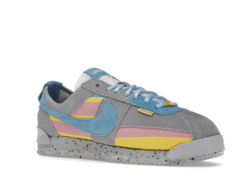Nike Cortez Union Grey Blue - Grey/Blue/Pink/Yellow - DR1413-002 - 04