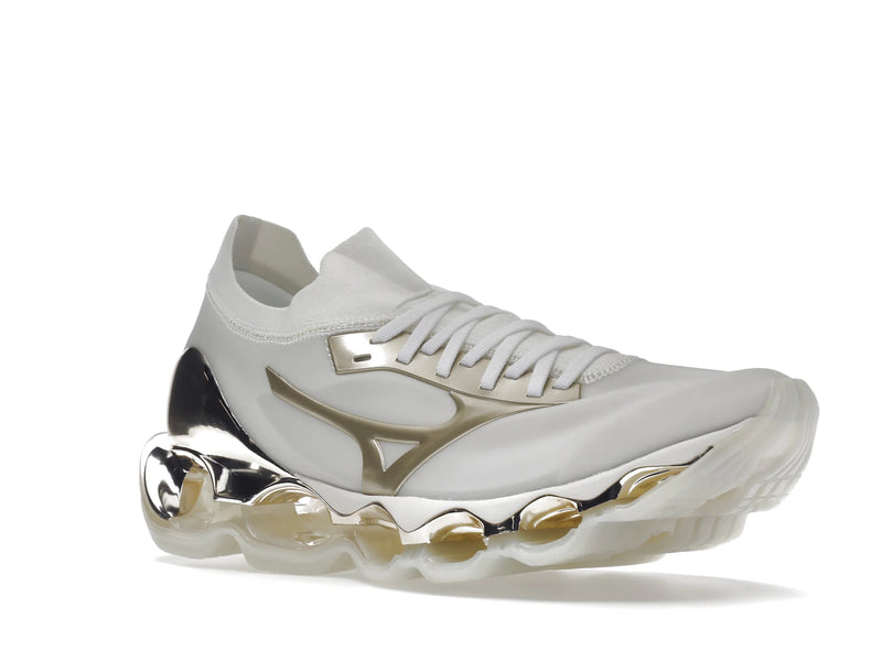 Mizuno Wave Prophecy Hajime Sorayama Champagne Gold - White/Champagne Gold - D1GA212504 - 04