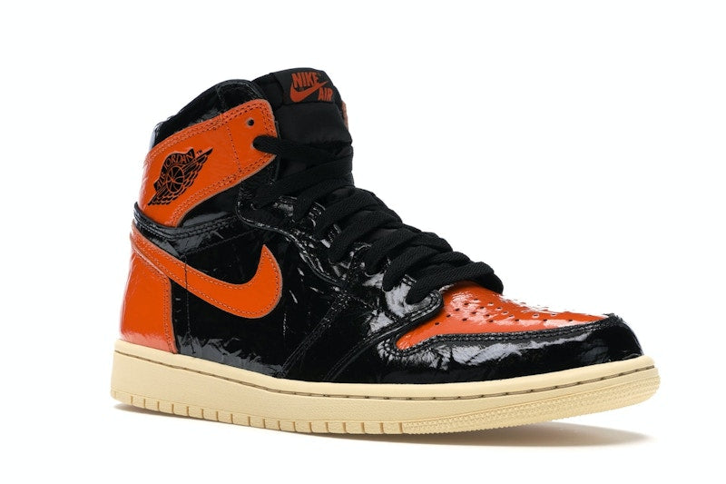 Air Jordan 1 Retro High Shattered Backboard 3 - Black/Pale Vanilla-Starfish - 555088-028 - 04