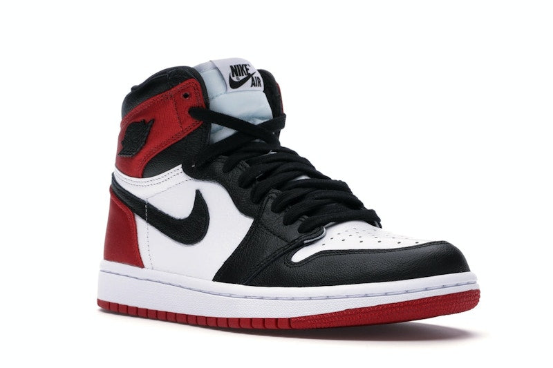 Air Jordan 1 Retro High Satin Black Toe (W) - Black/White-University Red - CD0461-016 - 04