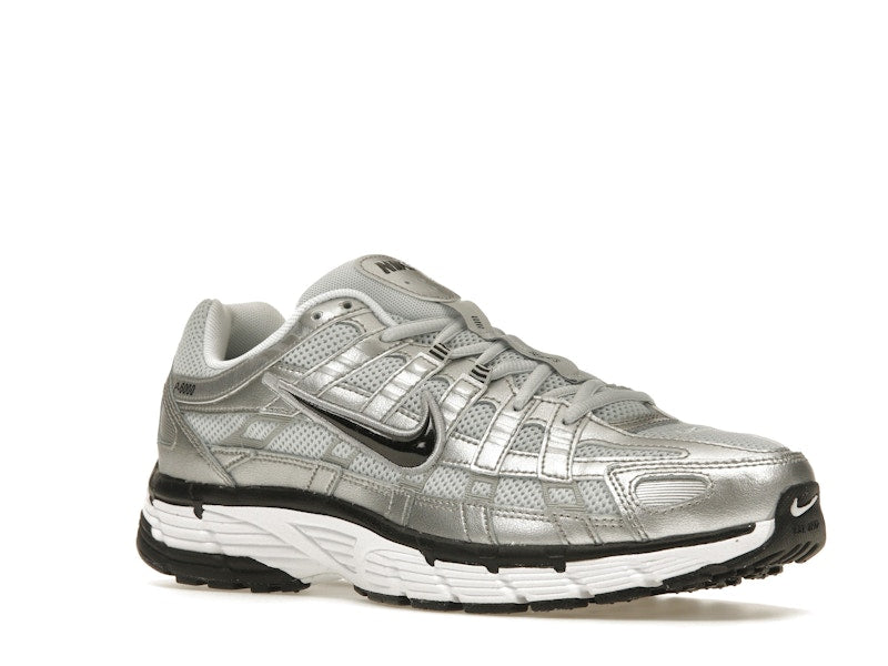 Nike P-6000 Metallic Silver Pure Platinum (Women's) - White/Metallic Silver/Pure Platinum/Black - FD9876-101 - 04