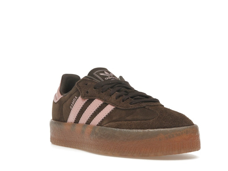 adidas Sambae Dark Brown Wonder Mauve (Women's) - vue 6