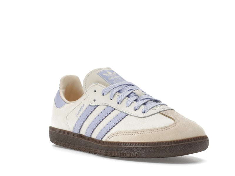 adidas Samba OG Cream White Violet (Women's) - Cream White/Violet Tone/Sand Strata - JI2678 - 05