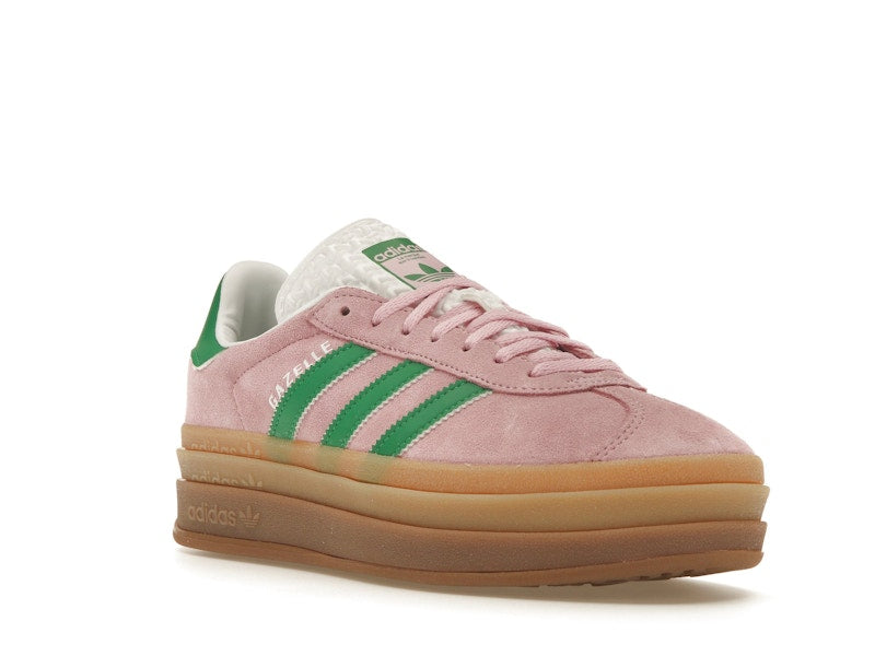 adidas Gazelle Bold True Pink (Women's) - True Pink/Green/Cloud White - IE0420 - 05