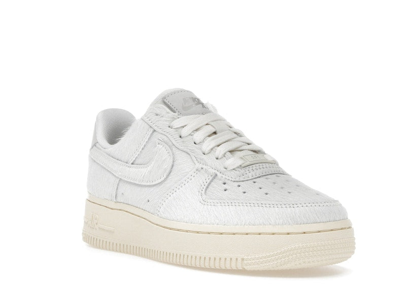 Nike Air Force 1 Low '07 Sail Pony Hair (Women's) - Sail/Muslin - II7398-100 - 05