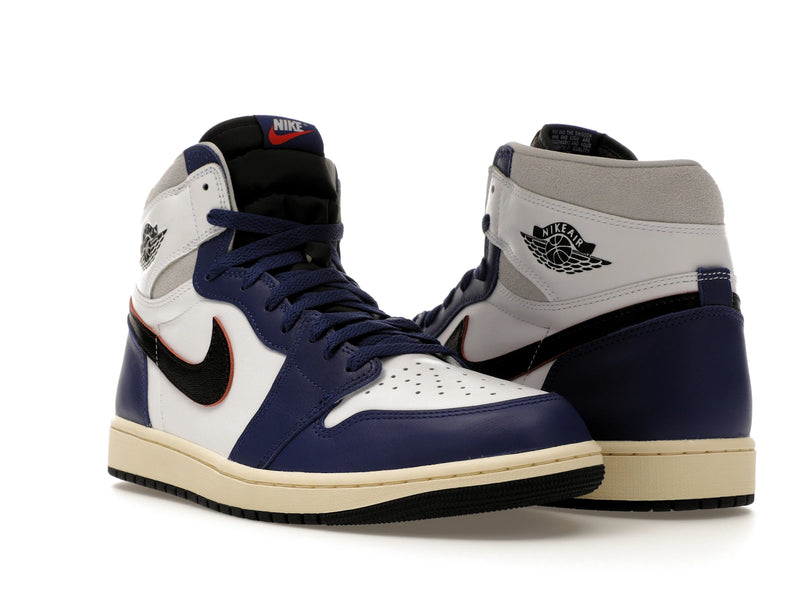 Air Jordan 1 Retro High OG Rare Air - White/Black-Neutral Grey-Deep Royal Blue-Muslin - DZ5485-100 - 05