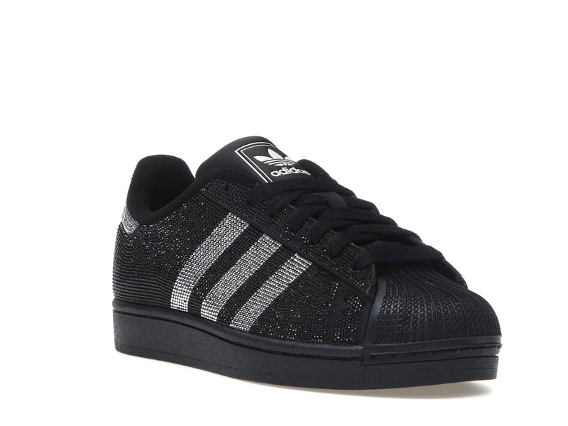 Adidas Superstar II Rhinestone Black Silver - Core Black/Silver Metallic/Off White - IH4200 - 05