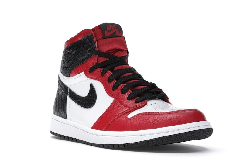 Air Jordan 1 Retro High Satin Snake Chicago (W) - Gym Red/White-Black - CD0461-601 - 05