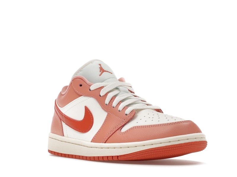 Air Jordan 1 Low Madder Root (Women's) - Sail/Light Madder Root/Pale Ivory/Madder Root - DC0774-180 - 05