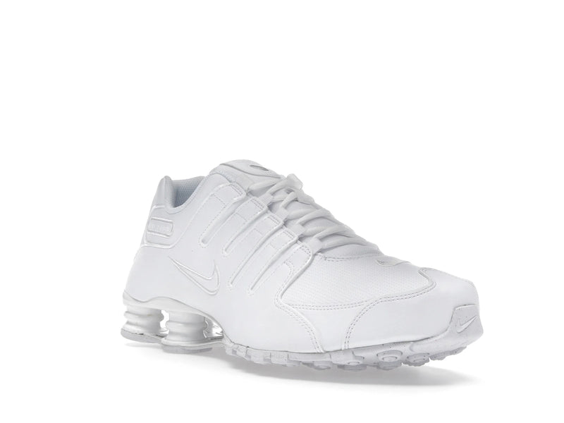 Nike Shox Nz Triple White - White/White - 378341-128 - 05