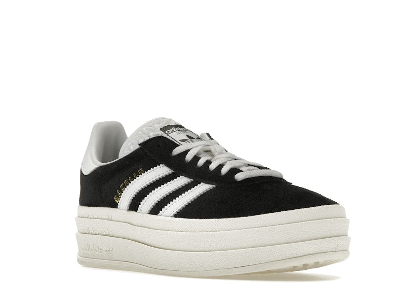 adidas Gazelle Bold Core Black White (Women's) - Core Black/Footwear White/Core White - HQ6912 - 05