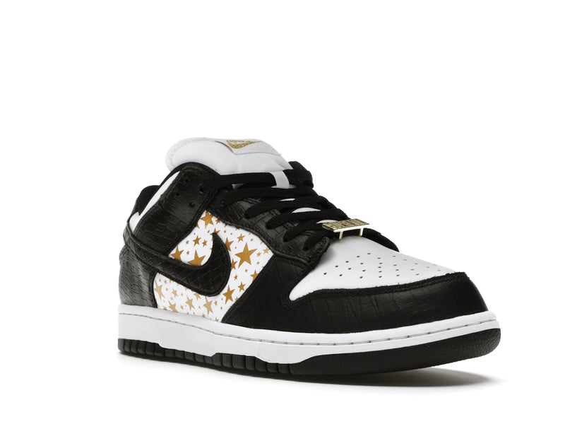 Nike SB Dunk Low Supreme Black - Black/Metallic Gold-White - DH3228-102 - 05