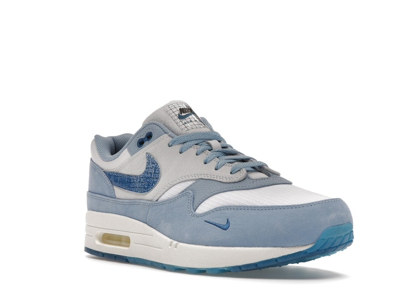 Nike Air Max 1 Premium Blueprint - White/Dark Marina Blue/Leche Blue - DR0448-100 - 05