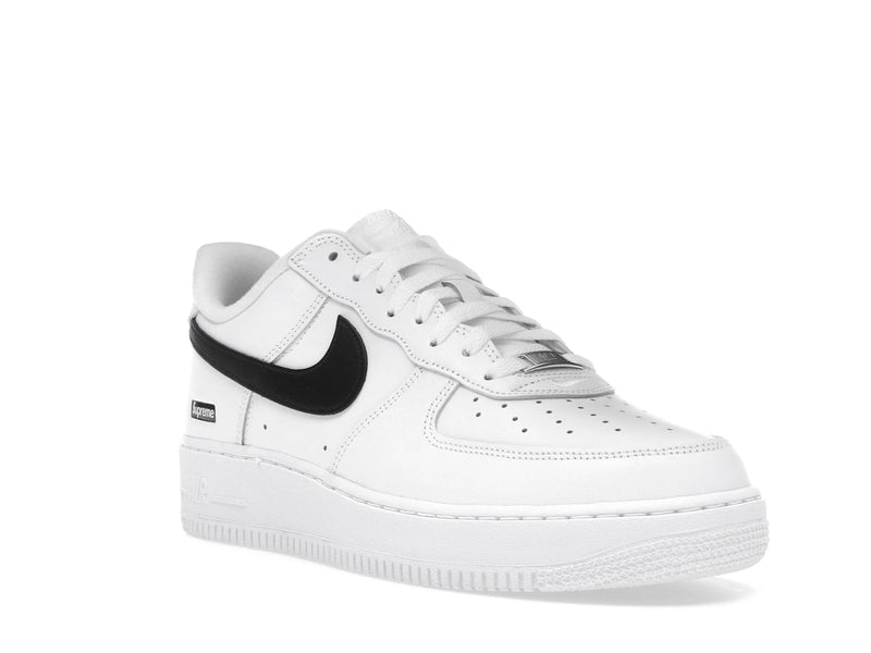 Nike Air Force 1 Low Supreme White Black - White/Black/White - CU9225-102 - 05