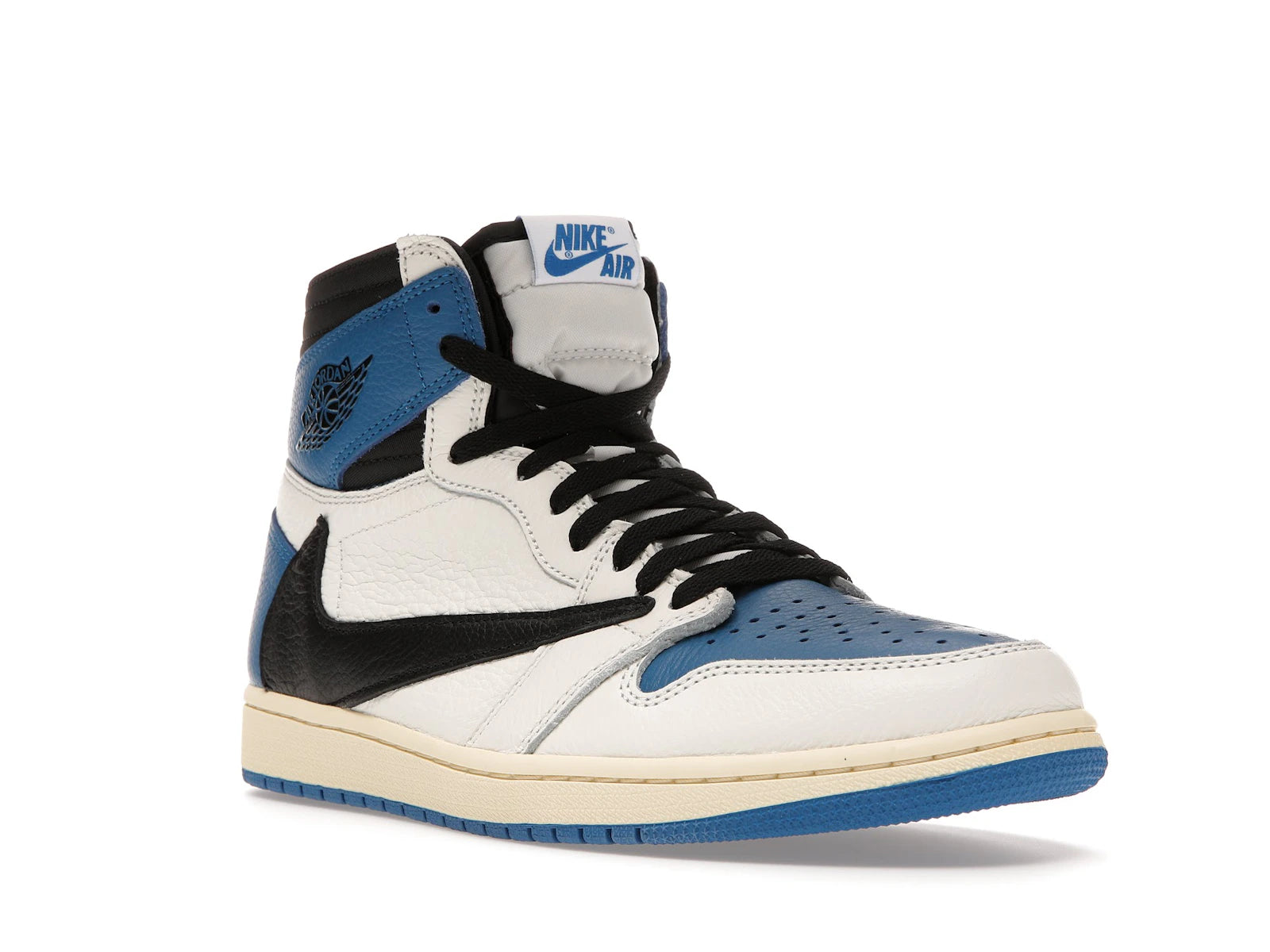 Air Jordan 1 High OG SP Fragment Design X Travis Scott - Sail/Black-Military Blue-Shy Pink - DH3227-105 - 05