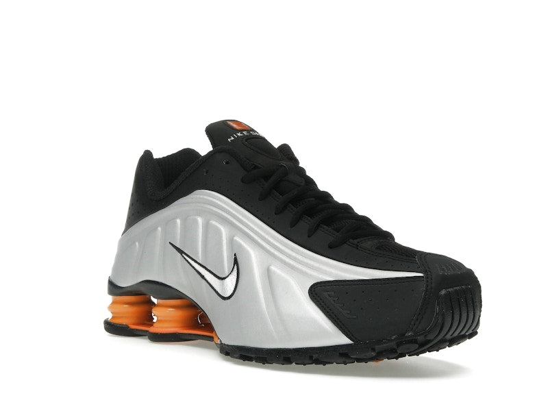Nike Shox R4 Bright Mandarin - Black/Vast Grey/Bright Mandarin/Metallic Silver - HQ1988-003 - 05