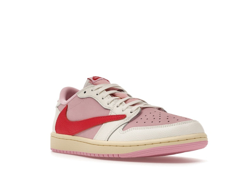 Jordan 1 Retro Low OG SP Travis Scott Sail Tropical Pink - view 6