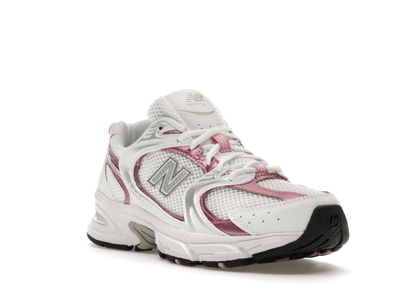 New Balance 530 White Pink Sugar - White/Pink Sugar/Silver Metallic - MR530PK - 05