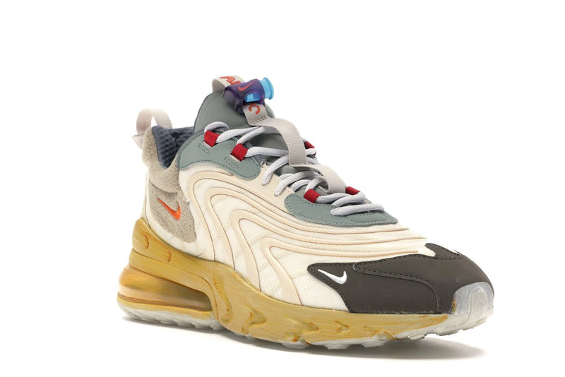 Nike Air Max 270 React Travis Scott - Light Cream/Dark Hazel-Mica Green-Starfish - CT2864-200 - 05