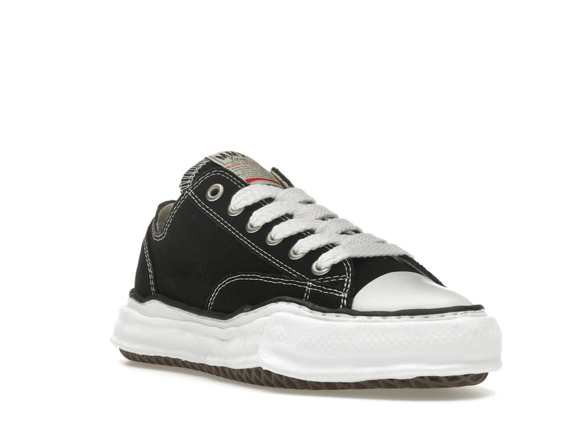 Maison Mihara Yasuhiro Peterson OG Sole Canvas Low - White/Black - A01FW702-BLK - 05