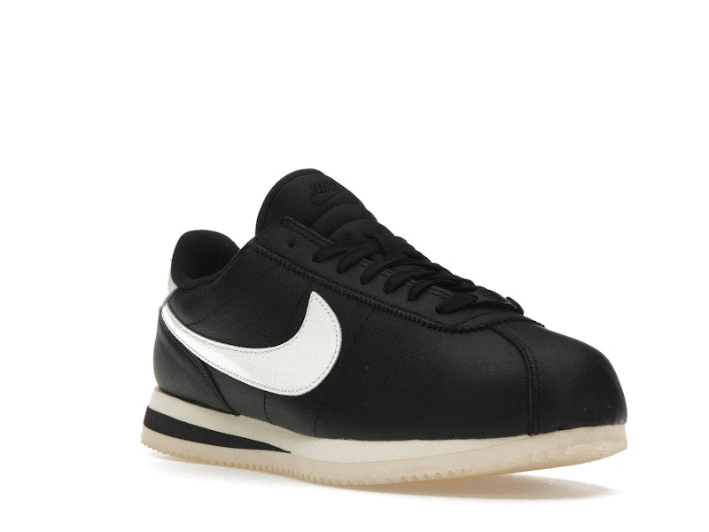 Nike Cortez 23 Premium Black Sail (Women's) - Black/Sail/Alabaster - FB6877-001 - 05
