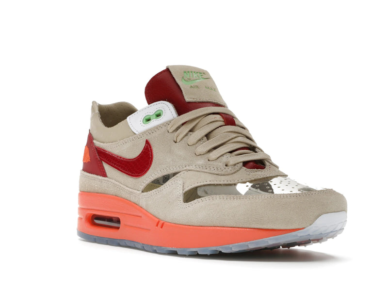 Nike Air Max 1 Clot Kiss Of Death (2021) - Net/Deep Red-Orange Blaze - DD1870-100 - 05