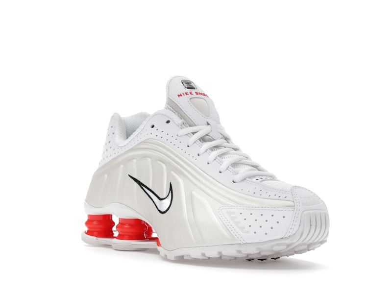 Nike Shox R4 White Phantom Picante Red (Women's) - vue 5