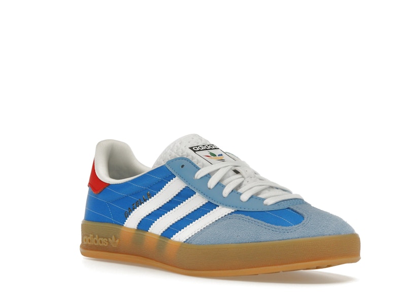 adidas Gazelle Indoor Olympic Blue - Olympic Blue/Red/Gum - IF9643 - 05