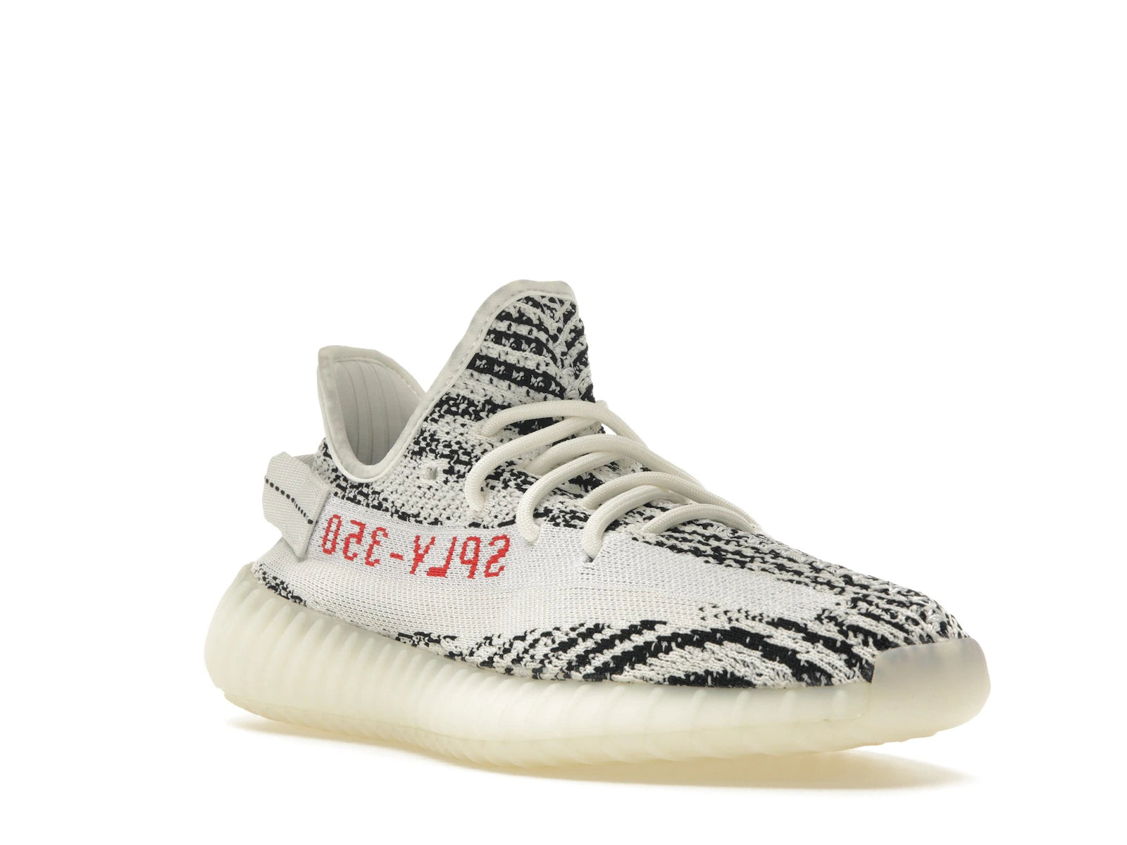 Adidas Yeezy Boost 350 V2 White Core Black Red - White/Core Black/Red - CP9654 - 05