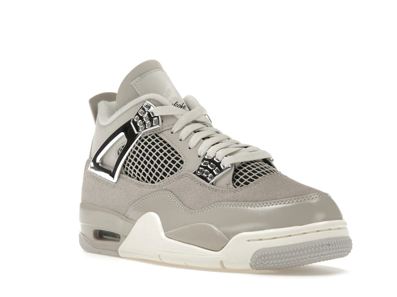 Air Jordan 4 Retro Frozen Moments - Light Iron Ore/Sail-Neutral Grey-Black-Metallic Silver - AQ9129-001 - 05
