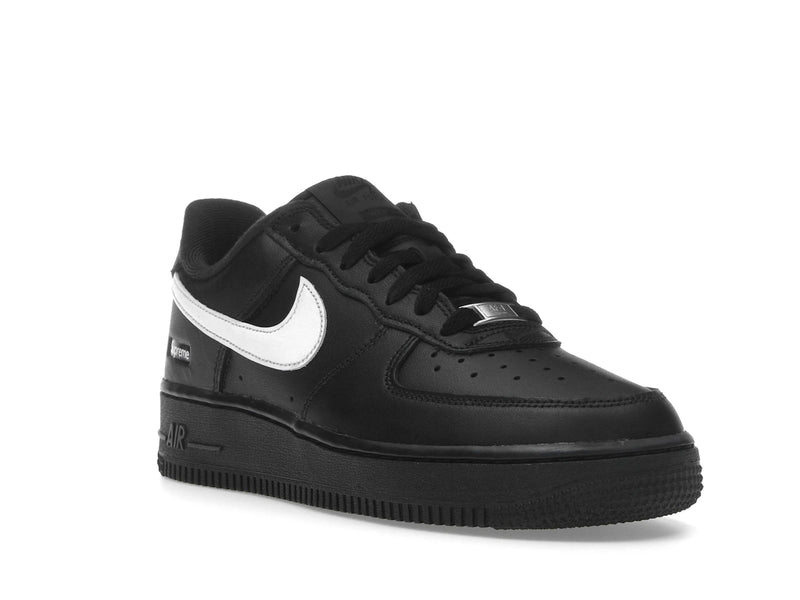 Nike Air Force 1 Low Supreme Black White - Black/White/Black - CU9225-002 - 05