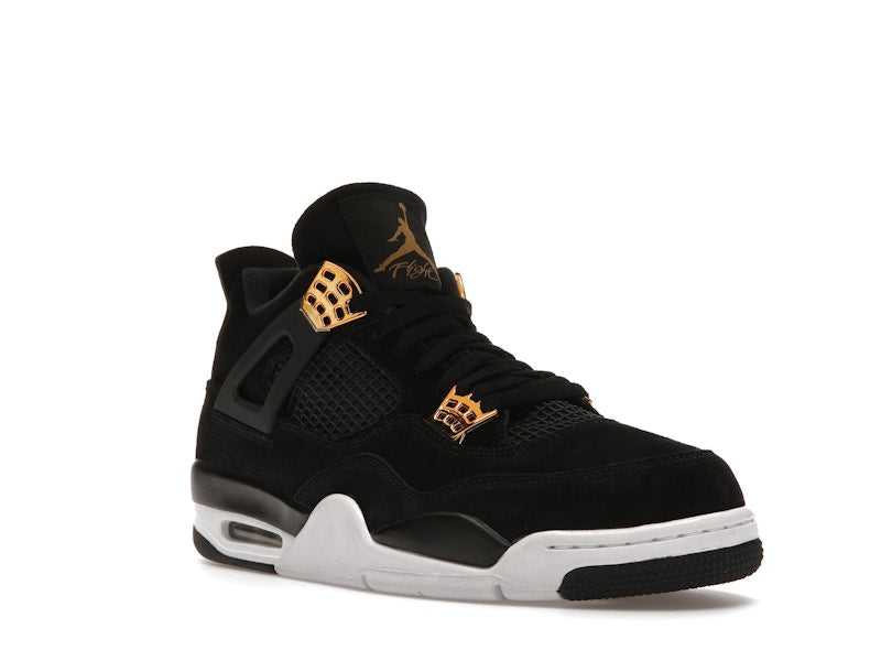 Air Jordan 4 Retro Royalty - Black/Metallic Gold-White - 308497-032 - 05