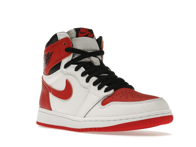 Air Jordan 1 Retro High OG Heritage - White/University Red-Black - 555088-161 - 05