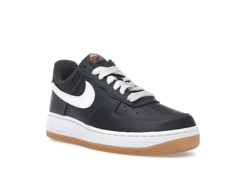 Nike Air Force 1 Low '07 LV8 Anthracite Gum - Anthracite/Gum Yellow/Safety Orange/White - II7630-001 - 05