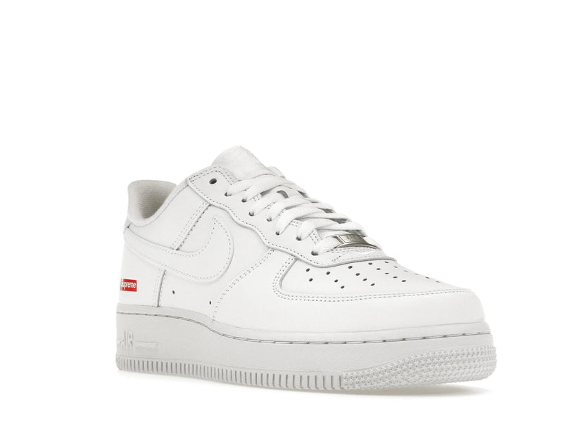 Nike Air Force 1 Low Supreme Box Logo White - White/White-White - CU9225-100 - 05