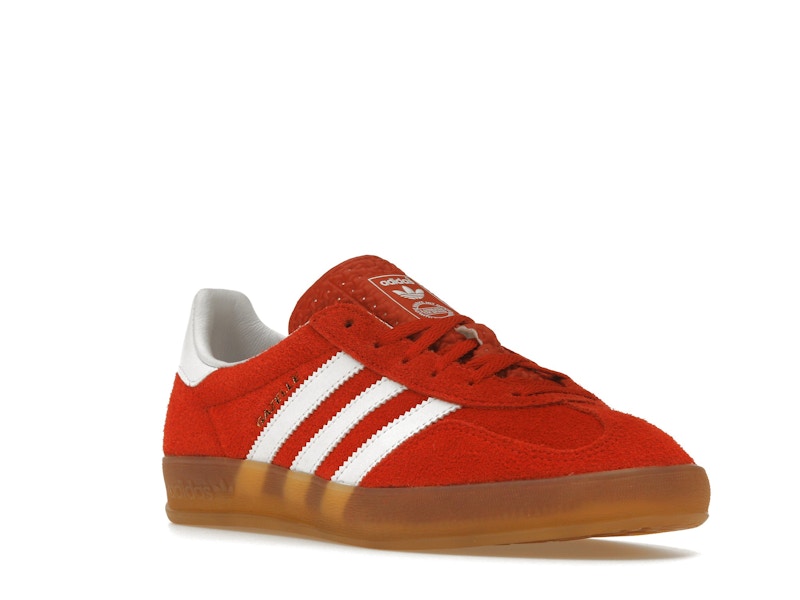 adidas Gazelle Indoor Bold Orange (Women's) - Bold Orange/Footwear White/Gum - HQ8718 - 05