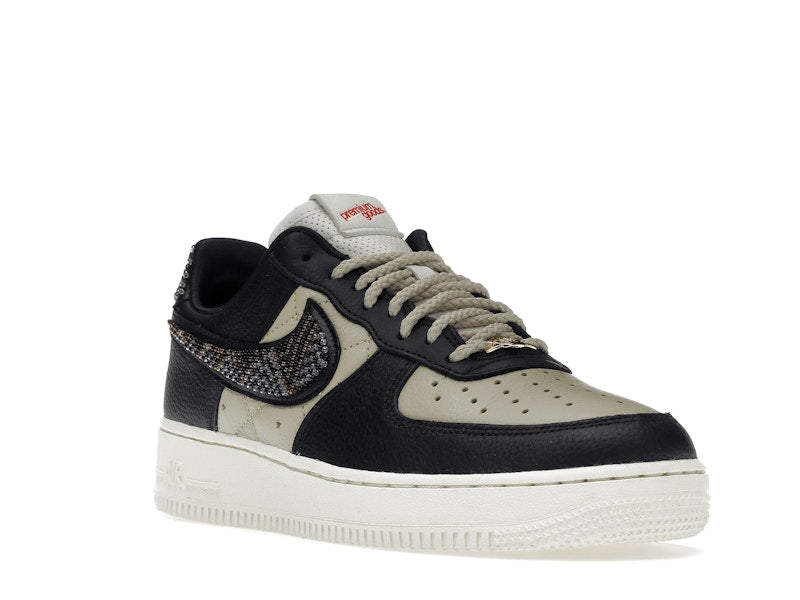 Nike Air Force 1 Low Premium Goods The Sophia (Women's) - Black/Multi-Color-Sand-Sail - DV2957-001 - 05