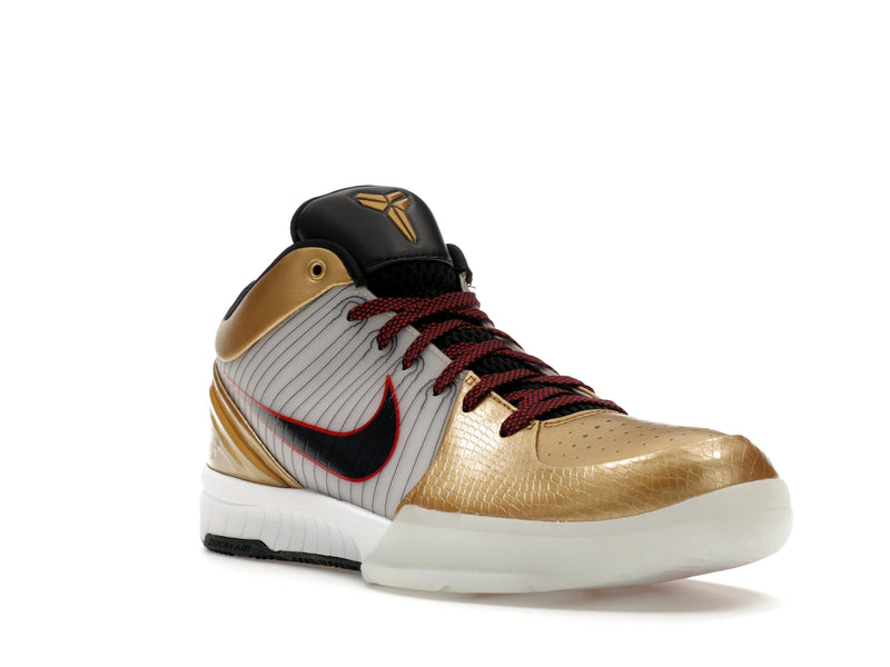 Nike Kobe 4 Protro Gold Medal (2024) - White/Dark Obsidian/Varsity Red/Metallic Gold - FQ3544-100 - 05